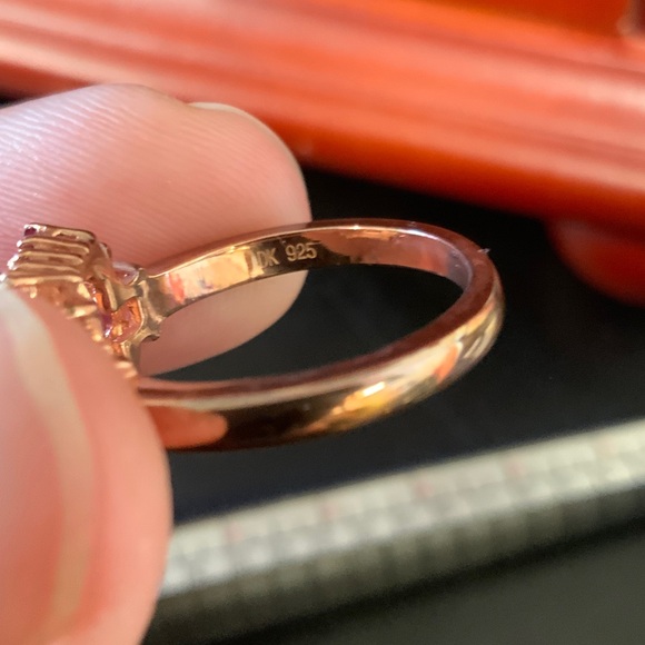 JTV Radiant Red Gemstone Ring - Picture 4 of 4